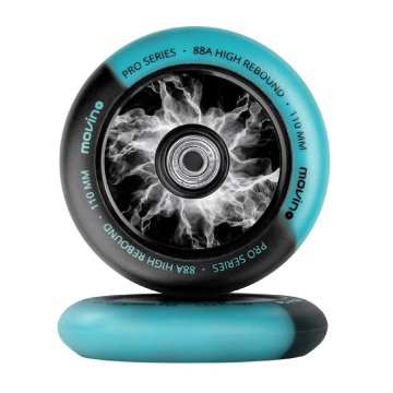 Rezervna kolesa MOVINO za freestyle skiro MOVINO Maniac, 110 mm, najlon, 2 kosa, MODRA, D-286-MO