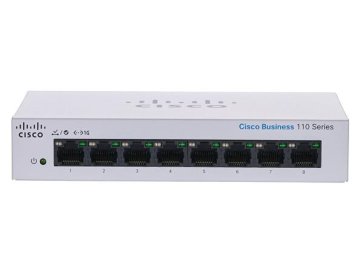 Cisco CBS110 Neupravljan 8-portni GE, namizni računalnik, Ext PS