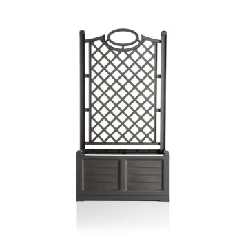 BAMA srl Cvetlično korito z mrežo 80x42x150 antracit