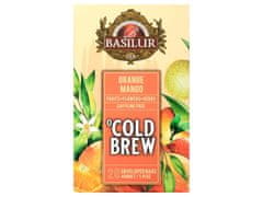 Basilur BASILUR Cold Brew - Sadni čaj brez kofeina z okusom manga in citrusov, hladen čaj v vrečkah 20 x 2 g x1