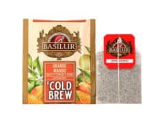Basilur BASILUR Cold Brew - Sadni čaj brez kofeina z okusom manga in citrusov, hladen čaj v vrečkah 20 x 2 g x1