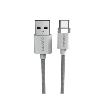 Duracell Kabel USB-A v USB-C 1m bel