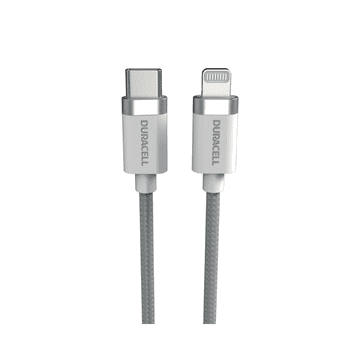 Duracell Kabel USB-C v Lightning 1m bel