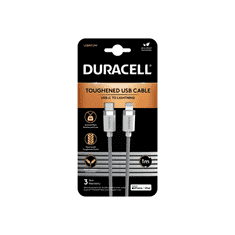 Duracell Kabel USB-C v Lightning 1m bel
