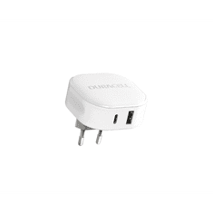 Duracell Polnilnik PD 30 W USB-A + USB-C PPS bel