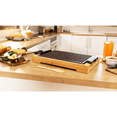 Cecotec Električni žar Tasty&Grill 2000 Bamboo LineStone
