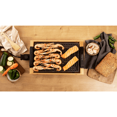 Cecotec Električni žar Tasty&Grill 2000 Bamboo LineStone