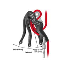 Singing Rock Naprava za spuščanje DOUBLE STOP PLUS