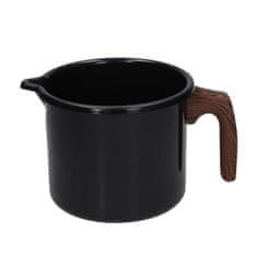 Tognana Lonček za mleko Country Chic Diamond 1,2l / indukcija / jeklo, bakelit