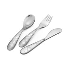EME POSATERIE Otroški jedilni pribor Birillo Morska deklica / 3-delni / inox