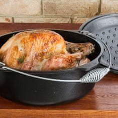LODGE CAST IRON Kozica s kovinskim ročajem 32,7cm Cast Iron / 8,5l / indukcija / lito železo