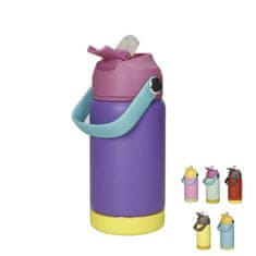 Brandani Otroška termo steklenica Funny 400ml / več barv / inox, silikon