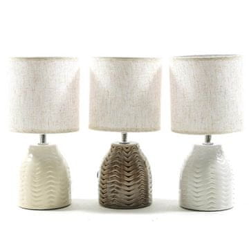 Mhome Svetilka s klobukom 13xh27cm / več barv / keramika, tekstil