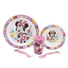 5-delni otroški jedilni set Minnie / 5 kos / PVC