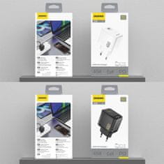 DUDAO A28 GaN polnilnik USB-C 45W, črna