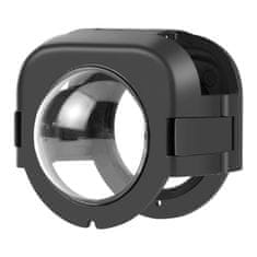 Puluz Optical Glass zaščitni pokrov za objektiv za Insta360 X4, črna