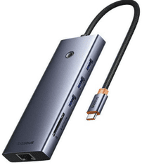 BASEUS hub priklopna postaja, 11v1, USB-C (B0005280D811-00)