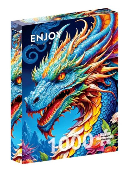 ENJOY Puzzle Blue Dragon 1000 kosov