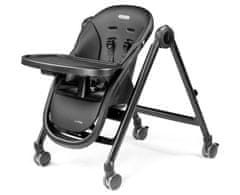 Peg Perego Living stol za hranjenje, črn