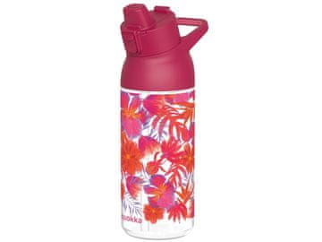 QUOKKA Quokka Swift, Steklenica za pijačo Red Flowers, 785ml, 40197