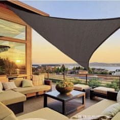 MG Sunshade Sail jadro za senco 3x3x3m, siva