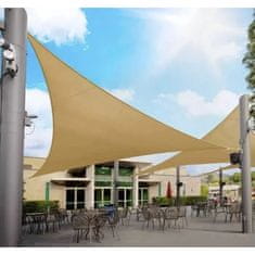 MG Sunshade Sail jadro za senco 4x4x4m, bež