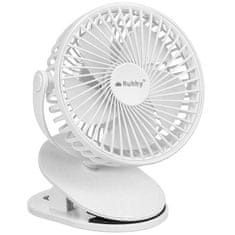 MG Clip brezžični namizni ventilator, belo