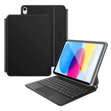 Tech-protect Smartcase Magnetic etui z tipkovnico za iPad 10.9'' 10gen 2022 / 11'' 11gen 2025, črna