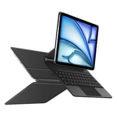 Tech-protect Smartcase Magnetic etui z tipkovnico za iPad Air 10.9'' 4-5gen 2020-2022 / 11'' 6-7gen 2024-2025, črna