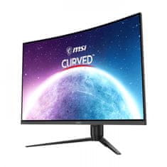 MSI Mag G32CQ5P monitor, 31,5, WQHD, VA, 170Hz, 1ms, ukrivljen, črn (9S6-3DB44H-027)