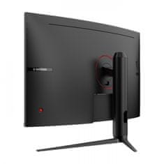MSI Mag G32CQ5P monitor, 31,5, WQHD, VA, 170Hz, 1ms, ukrivljen, črn (9S6-3DB44H-027)