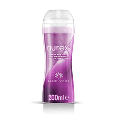 Durex 2v1 Stimulacijski Lubrikant z Aloe Vera na Vodni Osnovi - 200 ml