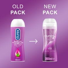 Durex 2v1 Stimulacijski Lubrikant z Aloe Vera na Vodni Osnovi - 200 ml