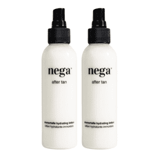 Nega Cosmetics 2x 100% naraven vlažilni losjon iz smilja za po sončenju, losjon za podaljšanje porjavelosti, krema za po sončenju, ohranitev porjavelosti in vlaženje kože z izjemnim vonjem, 2x150 ml, Aftertan