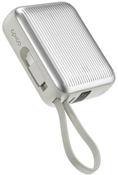 EPICO UltraPack EP19 prenosna baterija, 10000 mAh, 35 W, siva