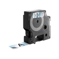 Dymo 45800 (S0720820) D1 črna na prozorno 19mm x 7m, etikete