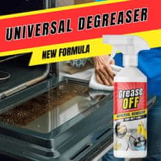 Smania Univerzalni razmaščevalec GreaseOFF (500 ml) | Odstranjevalec maščobe | Čistilo za kuhinjske površine