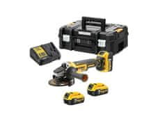 DeWalt DEWALT AKU KOTNI BRUSILNIK 18V 3x5.0Ah, 125MM TSTAK DCG405P3