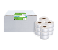 Dymo 2093095 LW 57mm x 32mm x 1000 bele 12 -pack večnamenske papirnate etikete