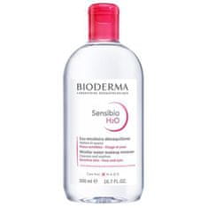 Bioderma Pomirjujoč losjon Sensibio H2O (Solution Micellaire) (Neto kolièina 500 ml)