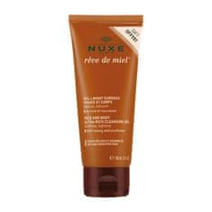 Nuxe Reve de Miel gel za umivanje obraza in telesa (ultra bogat čistilni gel) 100 ml