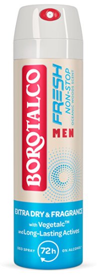 Borotalco Dezodorant v spreju za moške Fresh Oceanic Woods (dezodorant v spreju) 150 ml