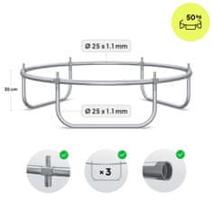 Zipro Trampolin Jump Pro 4ft 127cm z zunanjo varnostno mrežo