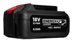Graphite KOMPLET ENERGY+ 2X 4AH BATERIJE Z DVOJNIM POLNILNIKOM