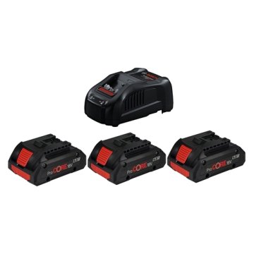 Bosch ZAČETNI KOMPLET PROCORE 18V 3*4,0AH + POLNILEC GAL 1880