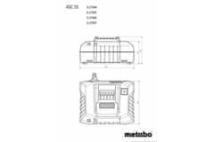 Metabo ASC 55 12-36 V ZRAČNO HLAJENI POLNILNIK