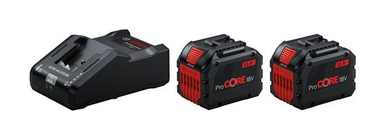 Bosch ZAGONSKI KOMPLET PROCORE 18V 2*12,0AH + POLNILEC