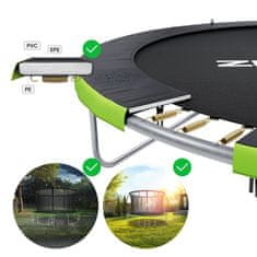 Zipro Trampolin Jump Pro Premium 14ft 435cm z notranjo varnostno mrežo