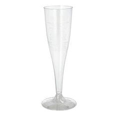 Euronova Plastični kozarci / PS / za penino / 100ml / 4kos