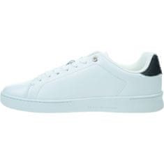 Tommy Hilfiger Čevlji bela 44 EU Court Cupsole Leather Gold
